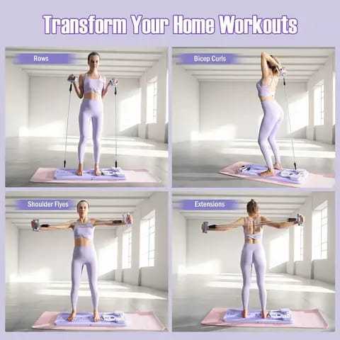 Multifunctional Supine Board Home Fitness Pilates Yoga excercise set